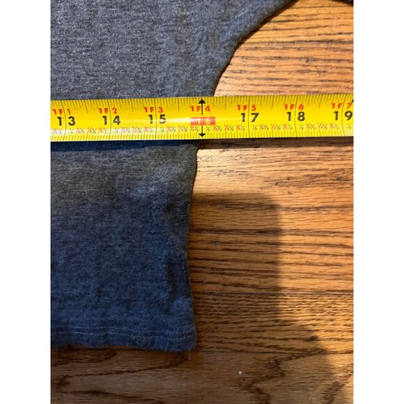 JOAH BROWN Gray Long Sleeve Scoop Neck Shirt Top  Women's Size Small - Picture 8 of 10